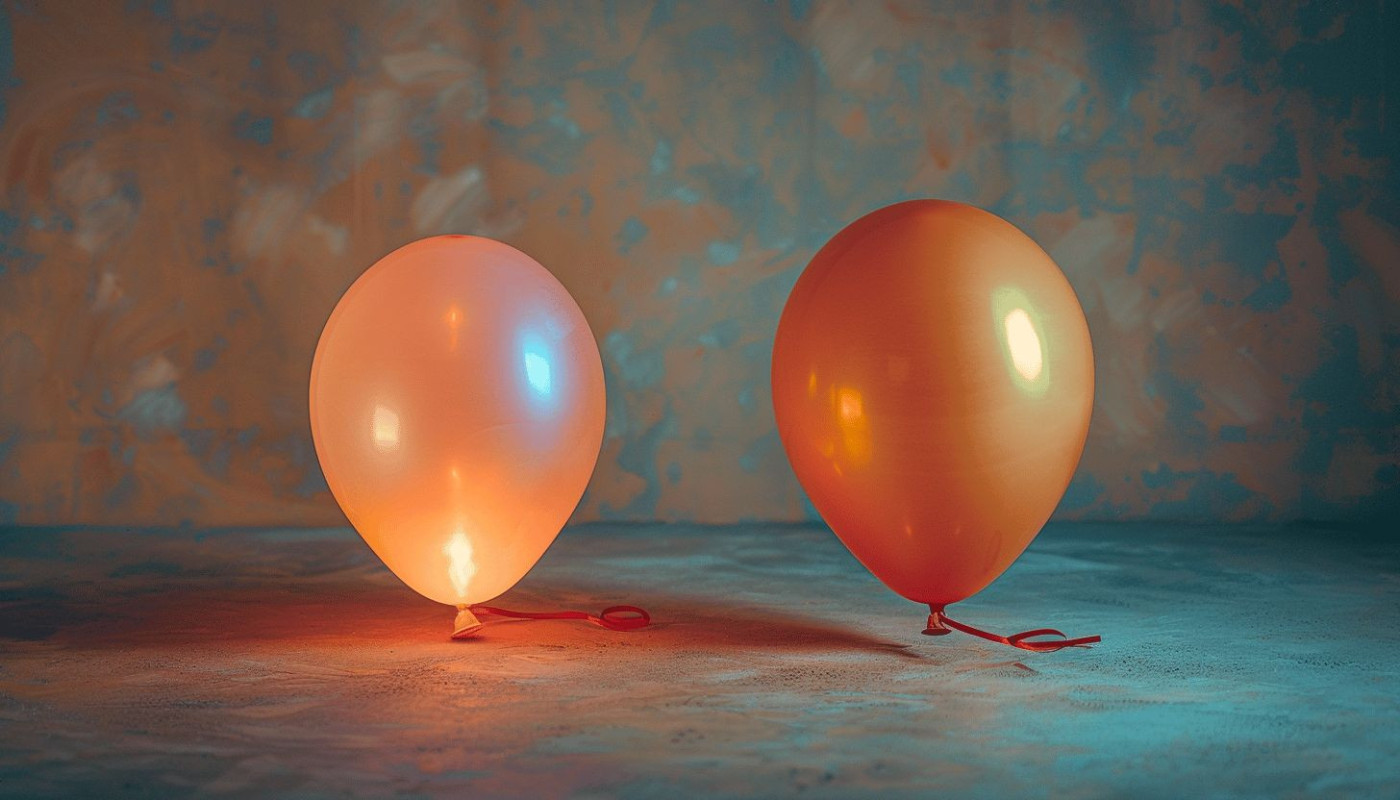 Comment choisir entre un ballon lumineux à l'hélium et à l'air