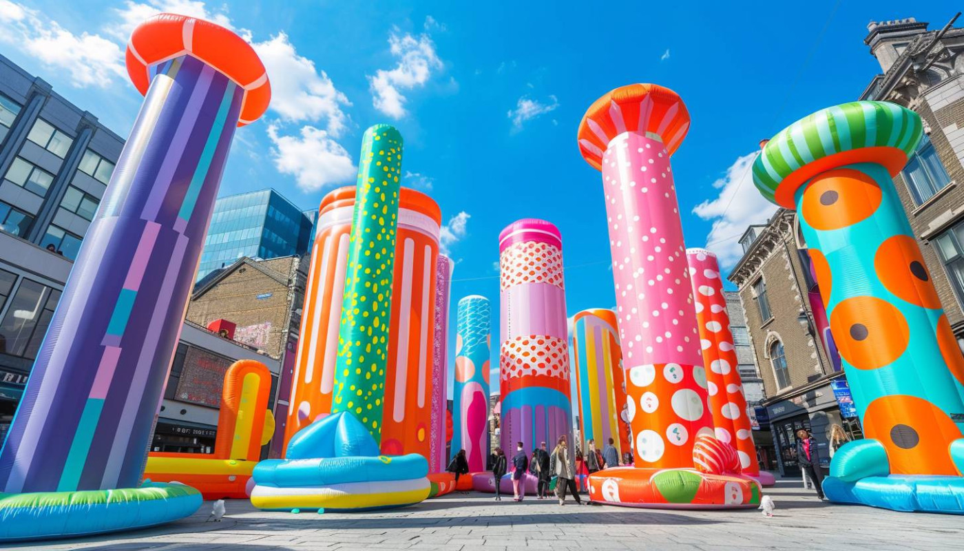 Marketing - Comment les structures gonflables géantes transforment le marketing visuel